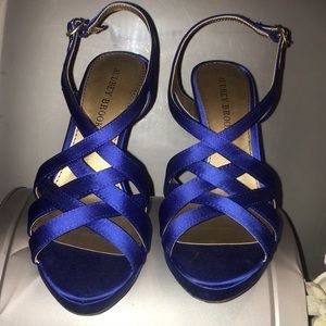 Audrey Brooke Dorian Satin Stiletto